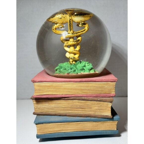 Music Box Snow Globe Nursing Gift Pediatrics Surgical Primary Care - Picture 5 of 7